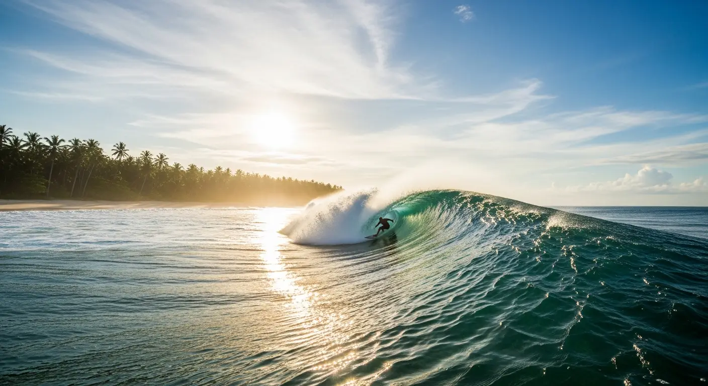Lances Right Mentawai surf break with perfect waves, ideal for surf holiday packages and itineraries.